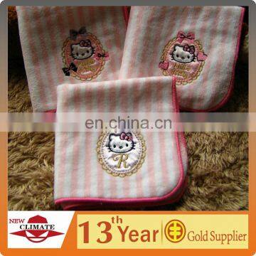 Lovely terry cotton children hand towel/children hankerchief