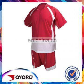 top quality nice 4 way stretch soccer uniform