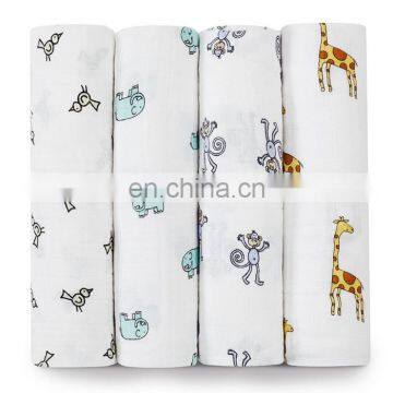 baby muslin swaddle with 100% cotton fabric