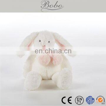 OEM personalized logo stuffied rabbit bunny toy