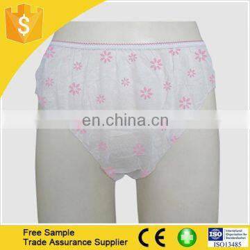 Health and Medical Traveling Non woven Panties