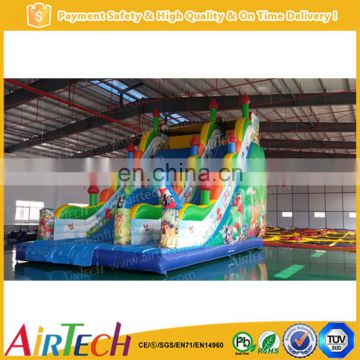 popular playground toy cheap inflatable water slides for sale