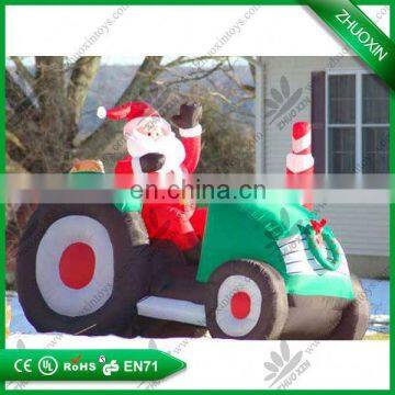 Amusement park rides kids games christmas tree inflatable