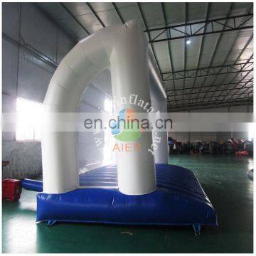 Outdoor White Inflatable Soccer Game for Rental photo-3