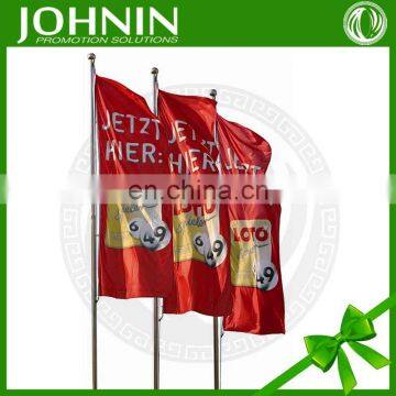 OEM Digital Printing Custom Size Polyester Outdoor Flag for Advertising