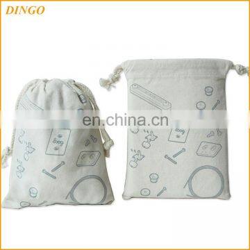 Eco cotton drawstring bag