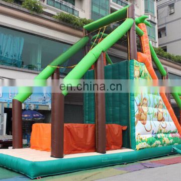 Inflatable Jump Off for sale / Stunt Jump Inflatable / inflatable jump off base with slide