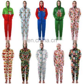 Wholesale Christmas Pajamas Women Jumpers Sweater Family Jumpsuit