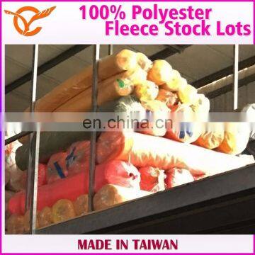 Taiwan 100% Polyester Fleece Pajama Top Cloth Stock Lots