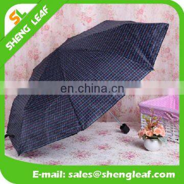 Folding clear umbrella