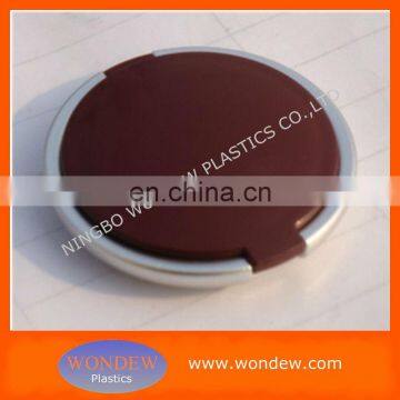 Round makeup mirror with double sides