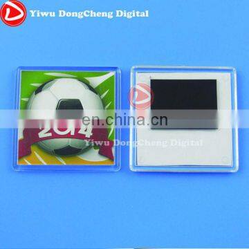 2014 wholesale hot Transparent blank acrylic fridge magnet photo frame square