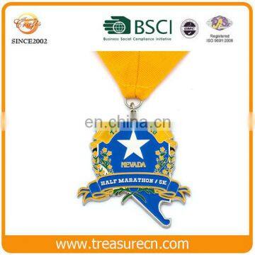 Custom High Quality Color Cheap Finisher Sports Metal Medal