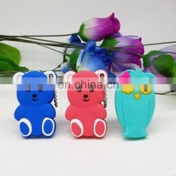 3D PVC silicone cartoon nail clipper