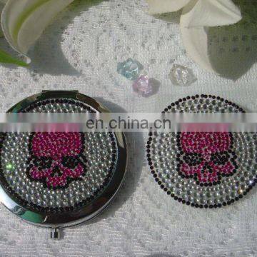 Custom Skull Bling Stickers For Mirrors