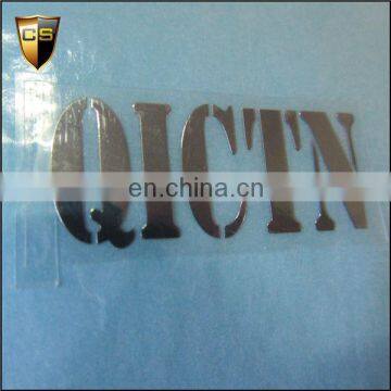 0.1MM thickness of nickel signage