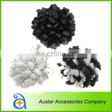 Wholesale handmade decorative button with beads