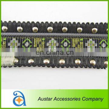 Weaving hook flower braided strap for shoe decoration