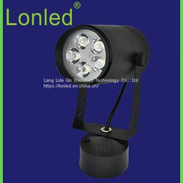 LED Track Spotlight Aluminum Case Black / White Case 12W High Power photo-2