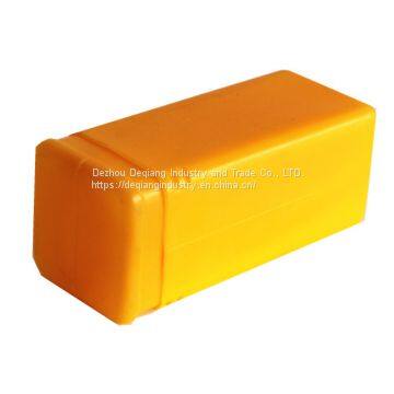 49/125 Yellow Rectangular plastic tool box general used small tool box