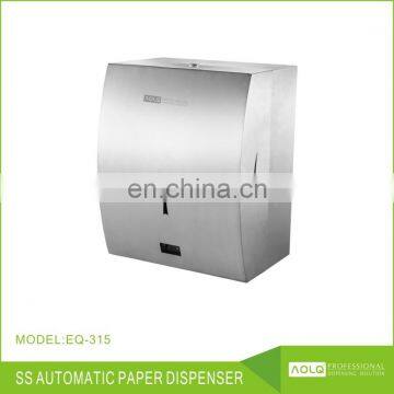 New design automatic sensor paper towel tissue dispenser with 304 stainless steel