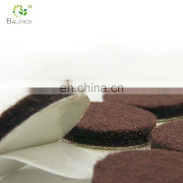 Strong sticky furniture feet felt glider for chair felt pad protector