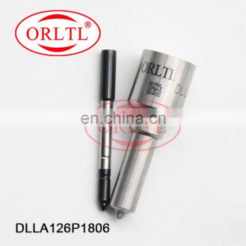 ORLTL Oil Dispenser Nozzle DLLA 126 P 1806 Common Rail Injector Nozzle DLLA126P1806 For Bosh