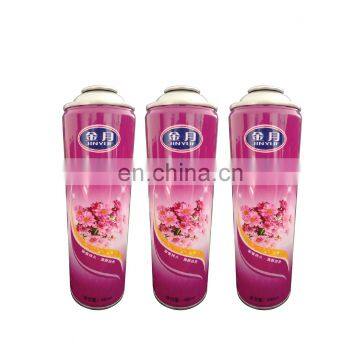 China empty spray cans aerosol 480ml and aerosol canister empty