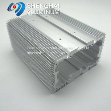 heat sink aluminum high quality aluminum supplier different surface treatment anodize aluminum extrusion extruded Radiator Pipe