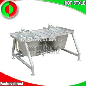 Multifunctional Double-cylinder Basket Vegetable Washing Machine Ozone Bubble Fruit Cleaning Machine photo-3