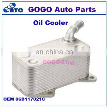 GOGO Engine Oil Cooler for Car OEM 06D 117 021 C / 06D 117 021C / 06D117021C