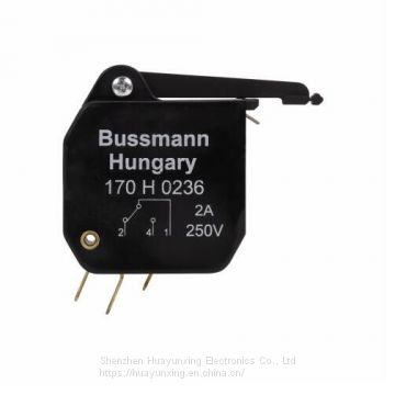 170H0236 ,Eaton Bussmann , high speed microswitch, 2 A, AC 250 V, type T indicator,