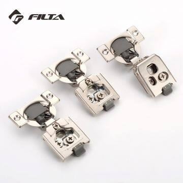 NEW ARRIVAL Filta Furniture Hardware American Market Face Frame 3D Nylon Damper Soft Close Clip On Iron Cabinet Hinge photo-3