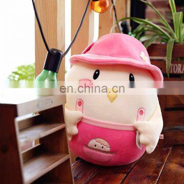 Custom Make Promotion Mascot Animal Toy Cute Chicken Plush Stuffed Toy