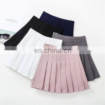 Girls' A-line eight-pleated short skirts  spring and summer girls 2020 new all-match skirts girls' skirts