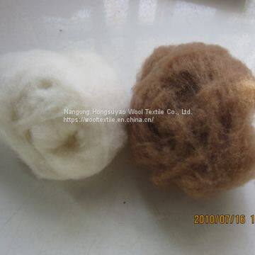 100% Camel Hair Fabric Alpaca Fiber/Dehaired Camel Hair With Factory Price