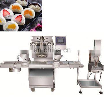 Best Sell Automatic Multifunction Cookie Mochi Encrusting And Tray Aligning Machine photo-2