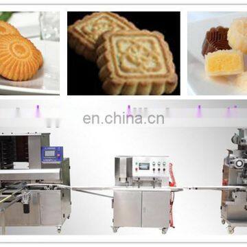 High Capacity Multifunctional Automatic Mooncake Stamping Maker Pineapple Cake Forming Machine photo-3