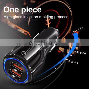 Oem Fast Car Usb Charger Shenzhen 2020 New Product Wholesale Qc3.0 For Apple Iphone 11/6/7/8 Mobile Phone Wireless Charger