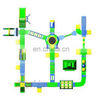 40m x 40m Giant Commercial Inflatable Floating Aqua Water Park photo-3