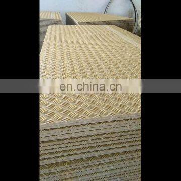 floor mat lightweight Beige color concrete pump support plate pe walkway hdpe road mat 12.7mm construction mud mats drive way ma