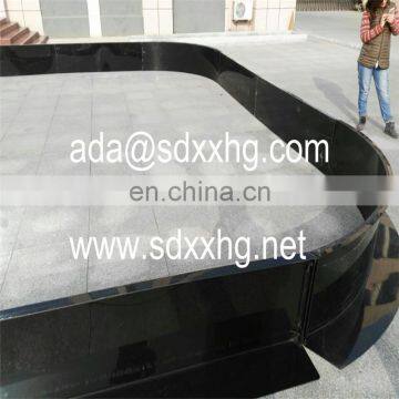 Easy to Install Pp Material Floorball Hockey Fence Competition Rink Boards Barriers Manufacturers Black Color