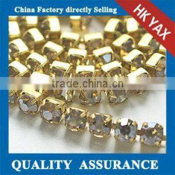 jw0525 High Quality cup chain strass;China Roll DMC Chain;Wholesale cup chain strass