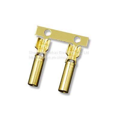 2.3 waterproof connector female round tube wire terminals copper cable Crimping lug for power