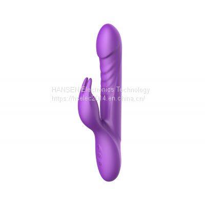 Sex Dual Vibration G-Spot Vibrator Clitoral Stimulator Wand Massager Toys for Women photo-2