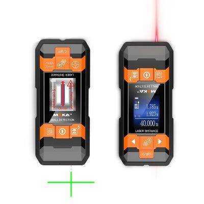2 IN1 Multi-Function Mounted Measure Laser Distance Meter Wall Detector Scanner