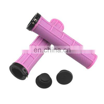 Bicycle Handlebar Grips Cover Mountain Bike Handlebar Unilateral Lock Bicycle Accessories Multicolor Optional photo-2