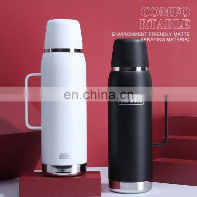 Stainless Steel Vacuum Insulated Camping Bottle Travel Eco-Friendly Sports Water Coffee Bottle Waterproof Flask photo-3