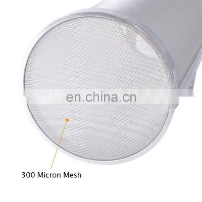 Filter cartridge with hook,Beer beverage filter,300 micron 304 food grade filter drum.