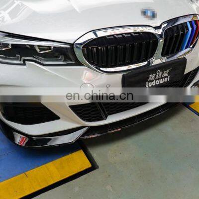 Auto Parts G20 G28 Front Bumper Spoiler Lip Body Kits for BMW 3 Series G20 G28 2019+ photo-4